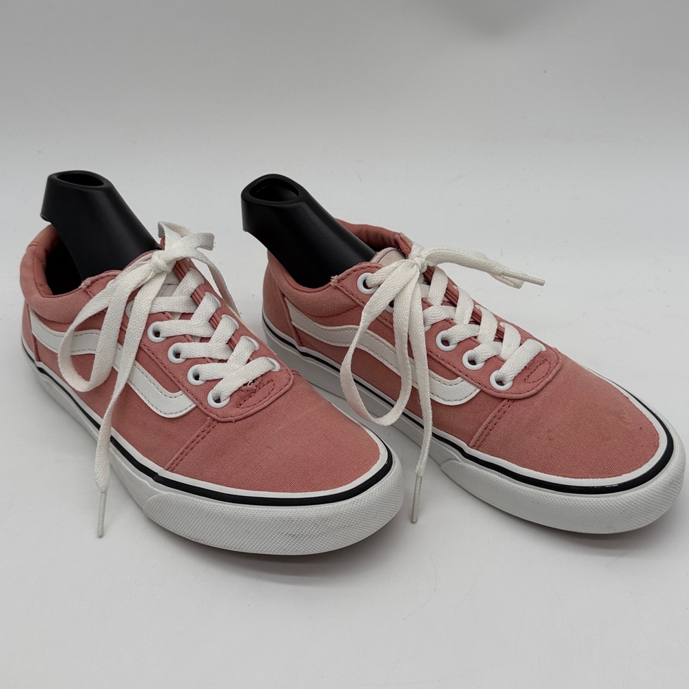 VANS Ward Canvas Shoes Women’s Size 6 Tropical Peach Sneakers Skate Low Tops - Picture 6 of 15